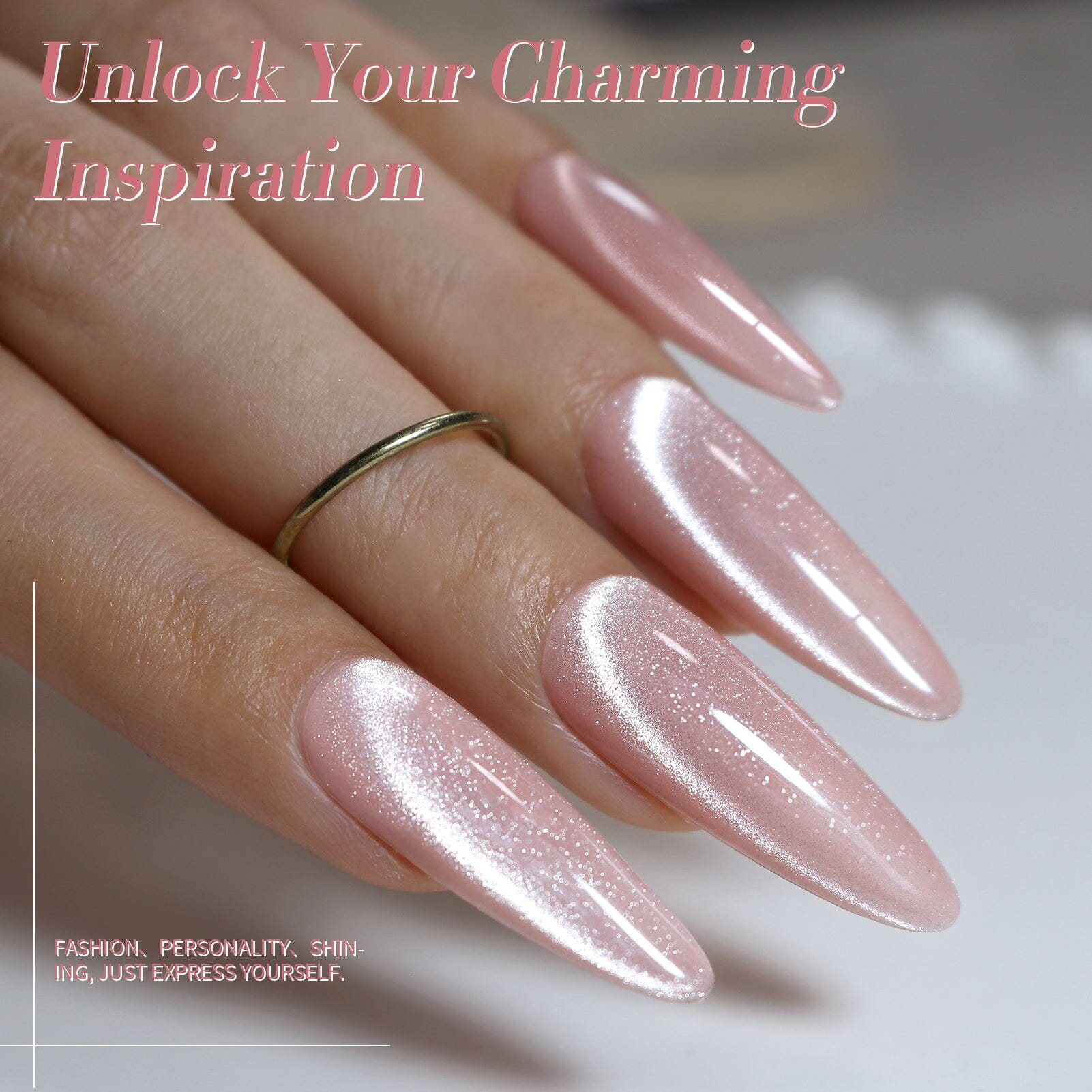 6 Colors Milky Jelly Cat Magnetic Gel Polish Set 7ml Gel Nail Polish BORN PRETTY