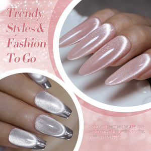 6 Colors Milky Jelly Cat Magnetic Gel Polish Set 7ml Gel Nail Polish BORN PRETTY