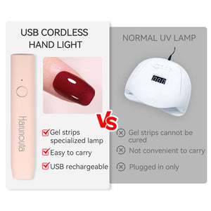 3W Type-C USB Cordless Hand Light Nail Dryer Tools & Accessories Harunouta