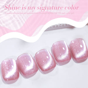 Jelly Pink Cat Magnetic Gel Polish 15ml Gel Nail Polish BORN PRETTY