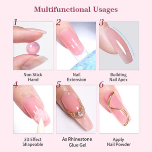 Jelly Non Stick Hand Extension Gel NSG31 15ml Extension Nail Gel BORN PRETTY