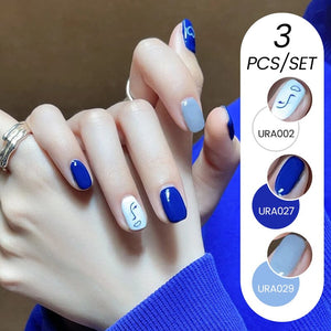 3pcs Color Gel Set 15ml Gel Nail Polish UR SUGAR 06