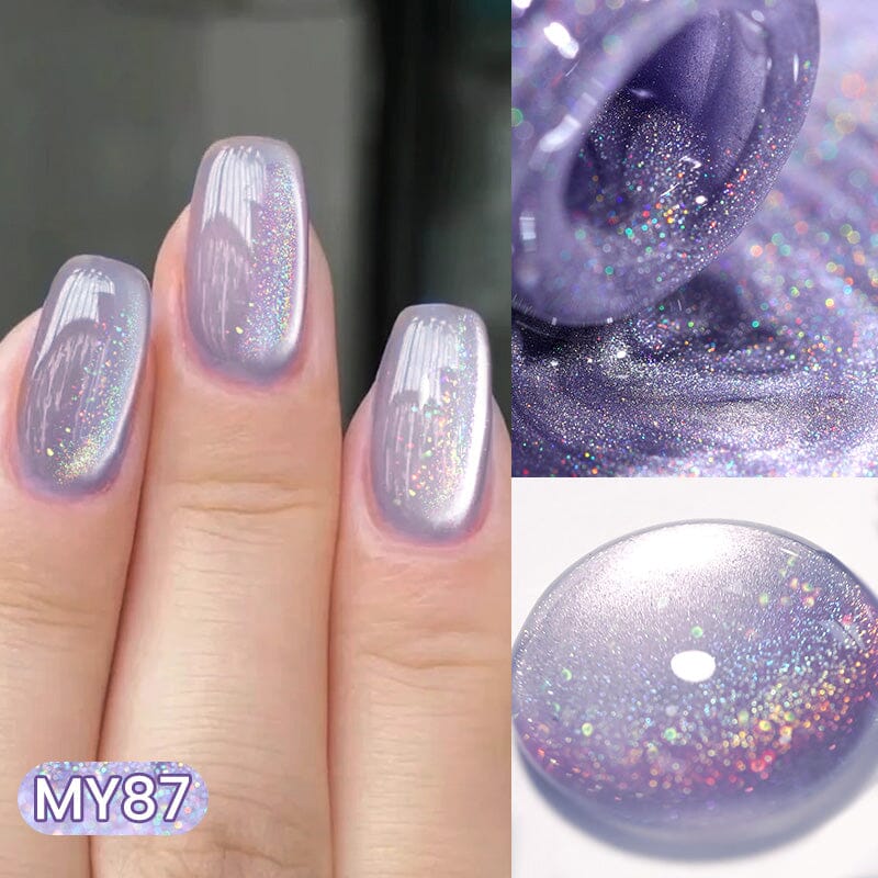 Water Light Cat Magnetic Gel Polish MY87 Star Island 10ml Gel Nail Polish BORN PRETTY