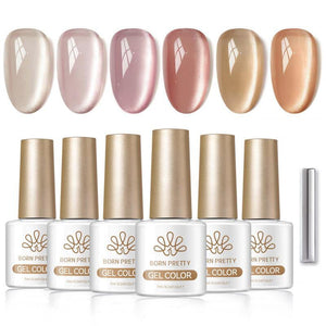 6 Colors Moonlight Cat Magnetic Gel M29 Autumn Scent 7ml Gel Nail Polish BORN PRETTY