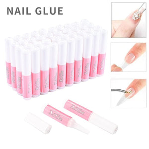 5pcs Nail Glue 2g Nail Tips No Brand