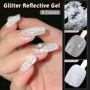 Glitter Reflective Gel 15ml Gel Nail Polish UR SUGAR