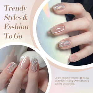 Nude Moonlight Cat Magnetic Gel Polish 15ml Gel Nail Polish BORN PRETTY