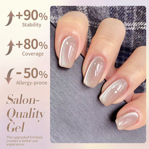 Nude Moonlight Cat Magnetic Gel Polish 15ml Gel Nail Polish BORN PRETTY