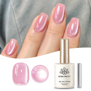Pink Moonlight Cat Magnetic Gel 15ml Gel Nail Polish BORN PRETTY