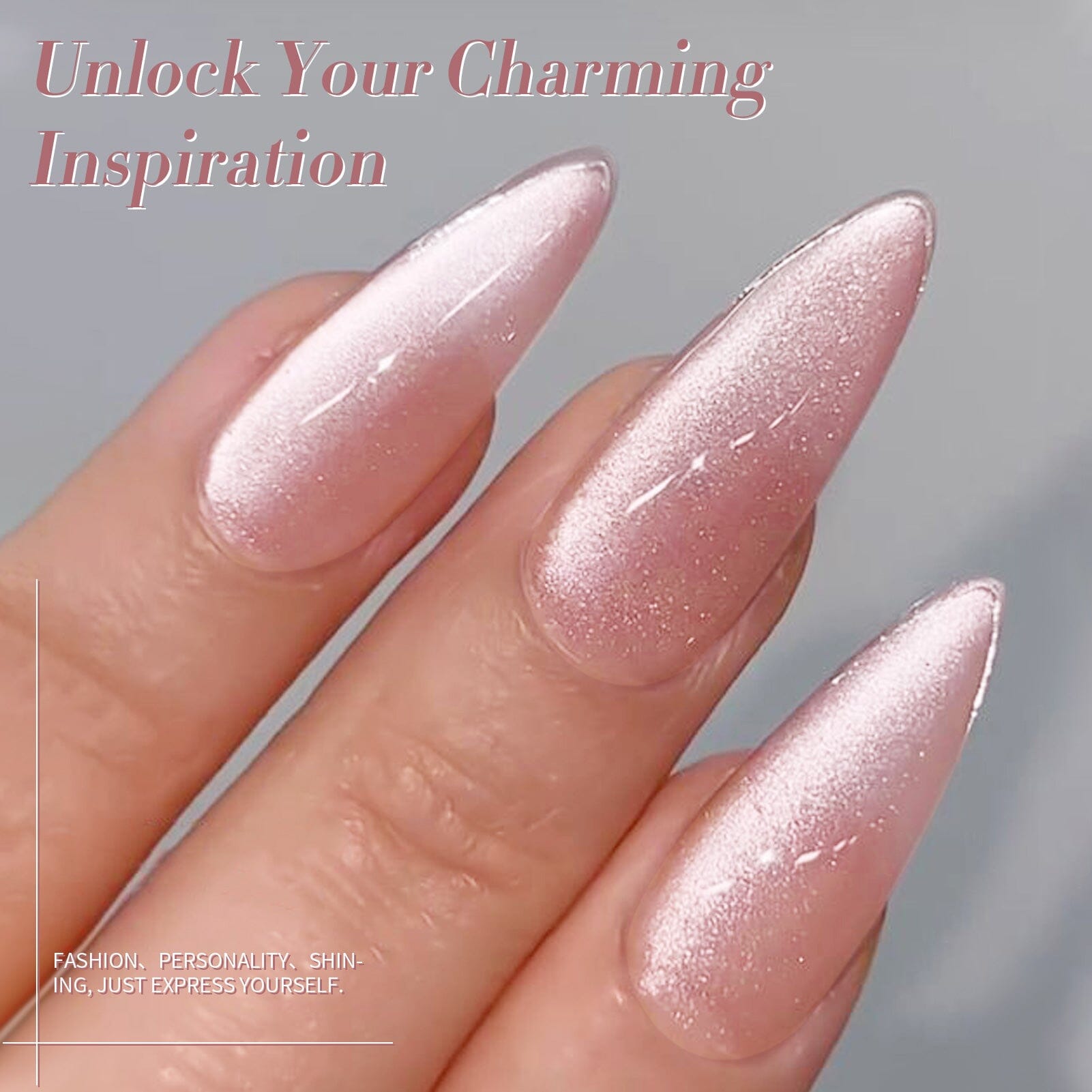 Crystal Cat Magnetic Gel MY368 Secret Garden 15ml Gel Nail Polish BORN PRETTY