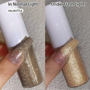 Reflective Glitter Powder Nail Art No Brand 02