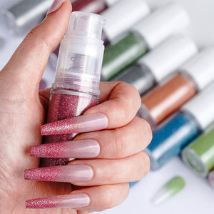 Reflective Glitter Powder Nail Art No Brand