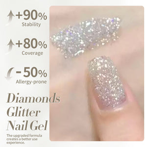 Diamonds Glitter Sequins Gel Polish 15ml Gel Nail Polish BORN PRETTY