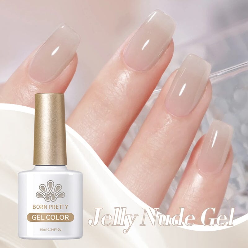 Jelly Nude Gel JN76 10ml Gel Nail Polish BORN PRETTY