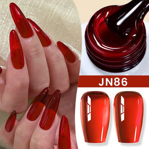 Jelly Nude Gel Autumn Winter Colors 10ml Gel Nail Polish BORN PRETTY JN86