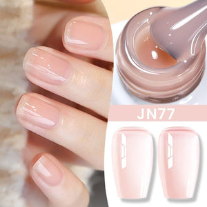Jelly Nude Gel Autumn Winter Colors 10ml Gel Nail Polish BORN PRETTY JN77