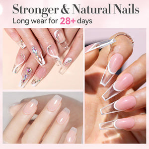 6 Colors 8 in 1 Builder Gel Polish Set 7ml Gel Nail Polish BORN PRETTY
