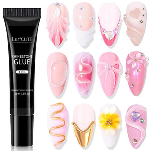 4 in 1 Rhinestone Glue 15ml Clearance LILYCUTE