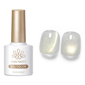 Gold Cat Magnetic Gel MY212 Classic Poetry 10ml Gel Nail Polish BORN PRETTY