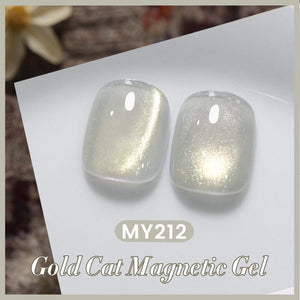 Gold Cat Magnetic Gel MY212 Classic Poetry 10ml Gel Nail Polish BORN PRETTY
