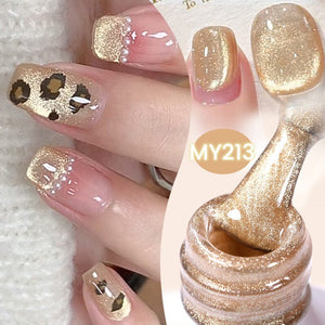 Gold Cat Magnetic Gel MY213 Classic Poetry 10ml Gel Nail Polish BORN PRETTY
