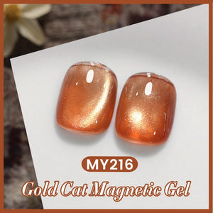 Gold Cat Magnetic Gel MY216 Classic Poetry 10ml Gel Nail Polish BORN PRETTY
