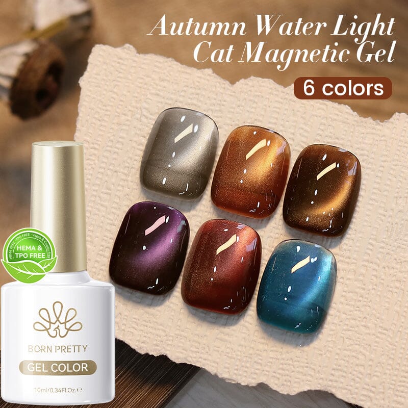 Water Light Cat Magnetic Gel Polish MY78-MY83 10ml HEMA/TPO FREE