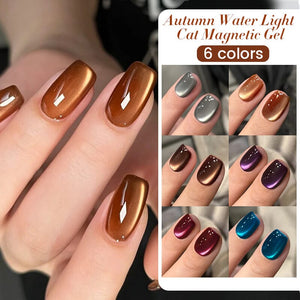 Water Light Cat Magnetic Gel Polish MY78-MY83 10ml HEMA/TPO FREE Gel Nail Polish BORN PRETTY
