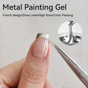 Metal Painting Gel 7ml Gel Nail Polish LILYCUTE