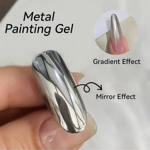 Metal Painting Gel 7ml Gel Nail Polish LILYCUTE
