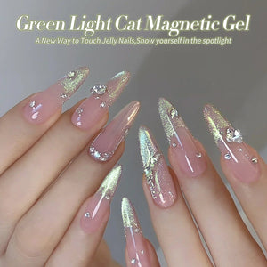 6 Colors Green Light Cat Magnetic Gel 7ml Gel Nail Polish BORN PRETTY