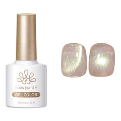 Green Cat Magnetic Gel Wizard of Oz MY220 10ml Gel Nail Polish BORN PRETTY