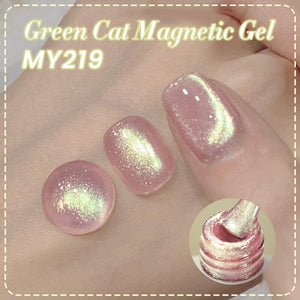 Green Cat Magnetic Gel Wizard of Oz MY219 10ml Gel Nail Polish BORN PRETTY