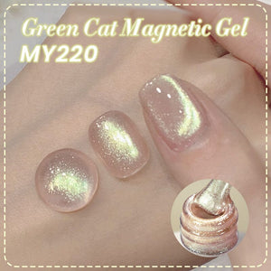 Green Cat Magnetic Gel Wizard of Oz MY220 10ml Gel Nail Polish BORN PRETTY