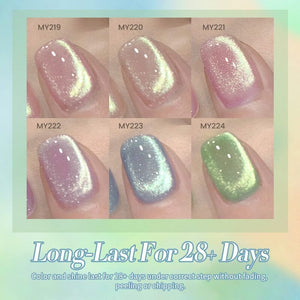 Green Cat Magnetic Gel Wizard of Oz MY224 10ml Gel Nail Polish BORN PRETTY