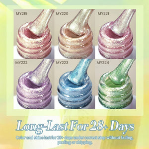 Green Cat Magnetic Gel Wizard of Oz MY223 10ml Gel Nail Polish BORN PRETTY