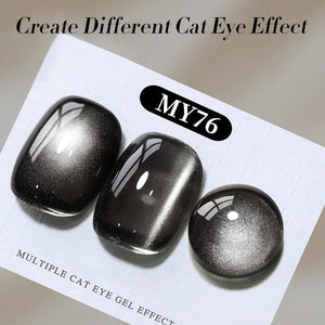 Black Glass Cat Magnetic Gel Polish MY76 Obsidian 10ml Gel Nail Polish BORN PRETTY