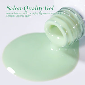 6 Colors Jelly Gel Set Jade Breeze 7ml Gel Nail Polish BORN PRETTY