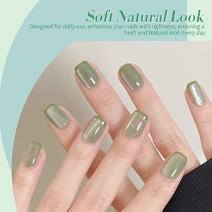 6 Colors Jelly Gel Set Jade Breeze 7ml Gel Nail Polish BORN PRETTY