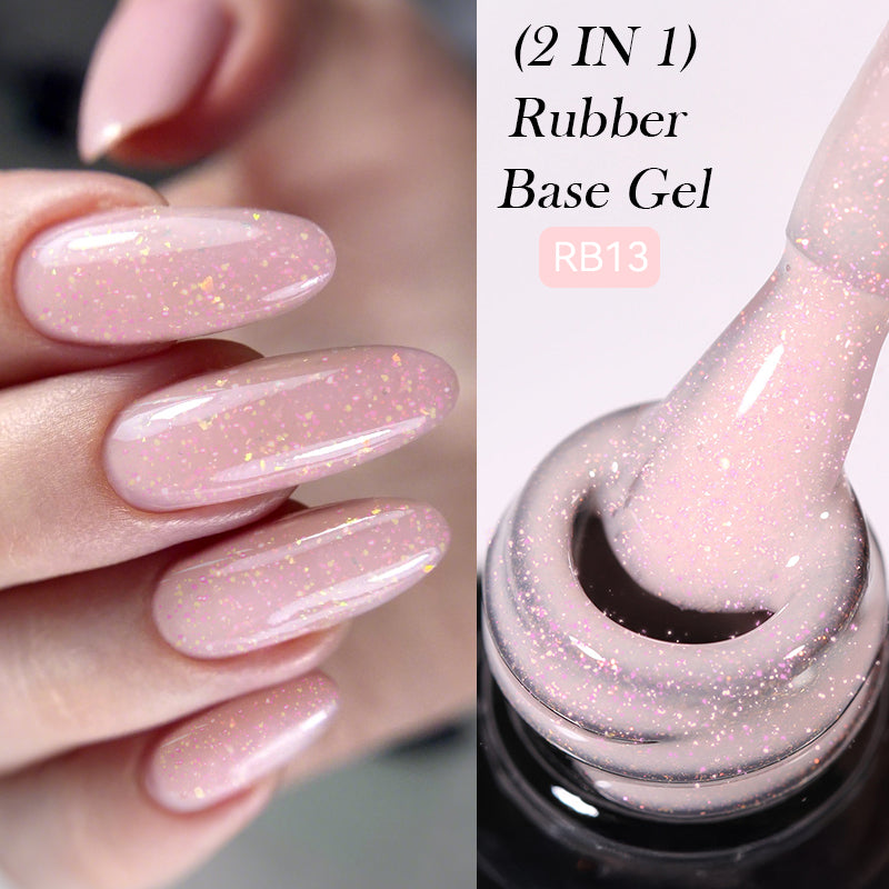 2 in 1 Rubber Base Gel RB13 7ml
