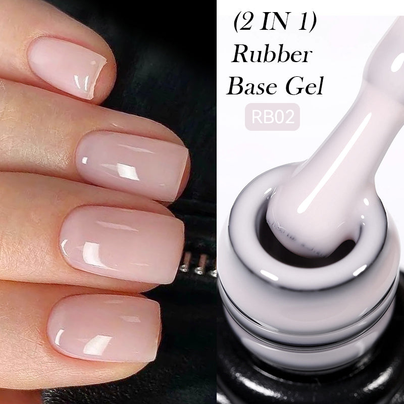 2 in 1 Rubber Base Gel RB02 7ml