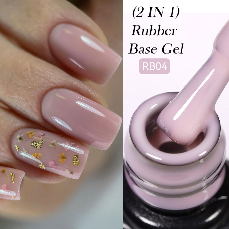 2 in 1 Rubber Base Gel RB04 7ml