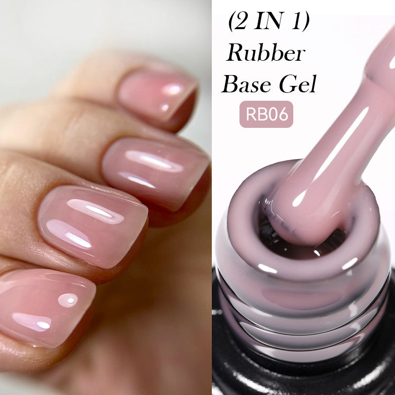 2 in 1 Rubber Base Gel RB06 7ml