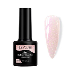 2 in 1 Rubber Base Gel RB13 7ml Base & Top Coat LILYCUTE