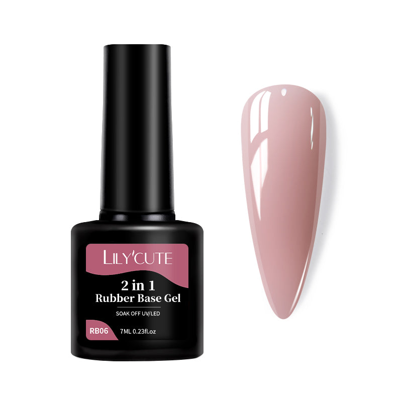 2 in 1 Rubber Base Gel RB06 7ml