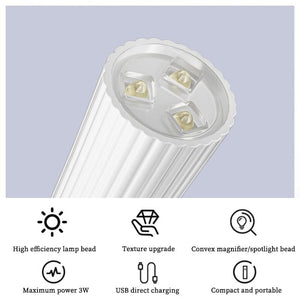 3W Pink USB Handheld Nail Dryer Lamp Tools & Accessories No Brand