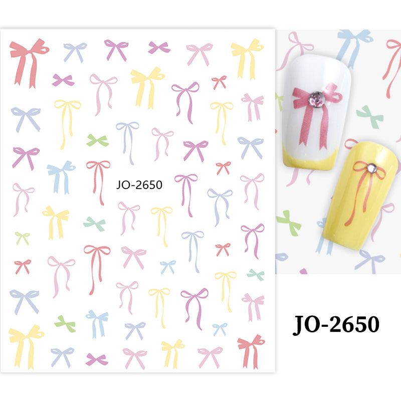 Bowknot 3D Nail Sticker JO-2650