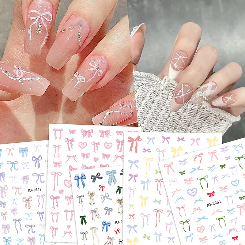 Bowknot 3D Nail Sticker JO-2648