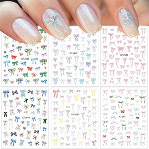 Bowknot 3D Nail Sticker JO-2650 Nail Art No Brand