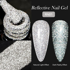 Reflective Nail Gel 7ml Gel Nail Polish LILYCUTE RN01